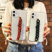 3d marble bracelet transparent soft phone case for samsung galaxy s20 ultra s8 s10 lite s9 plus s7 note 8 9 10 silicone cover