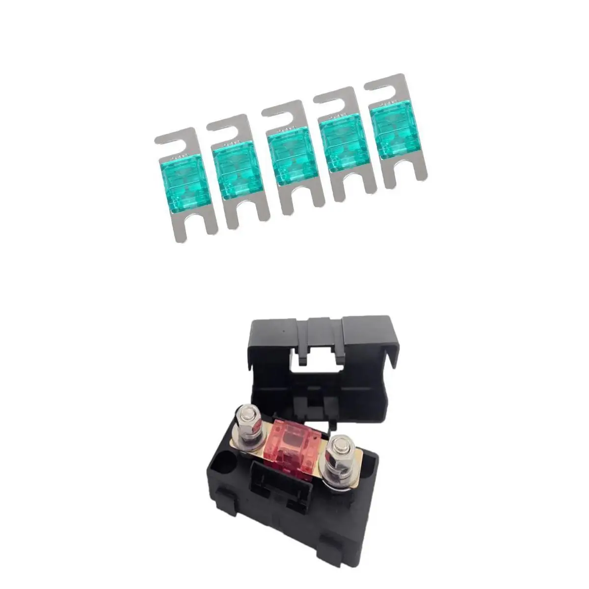 Автомобильный мини блок предохранителей 30 А и 5 шт. предохранители ANL|Перемычки| |