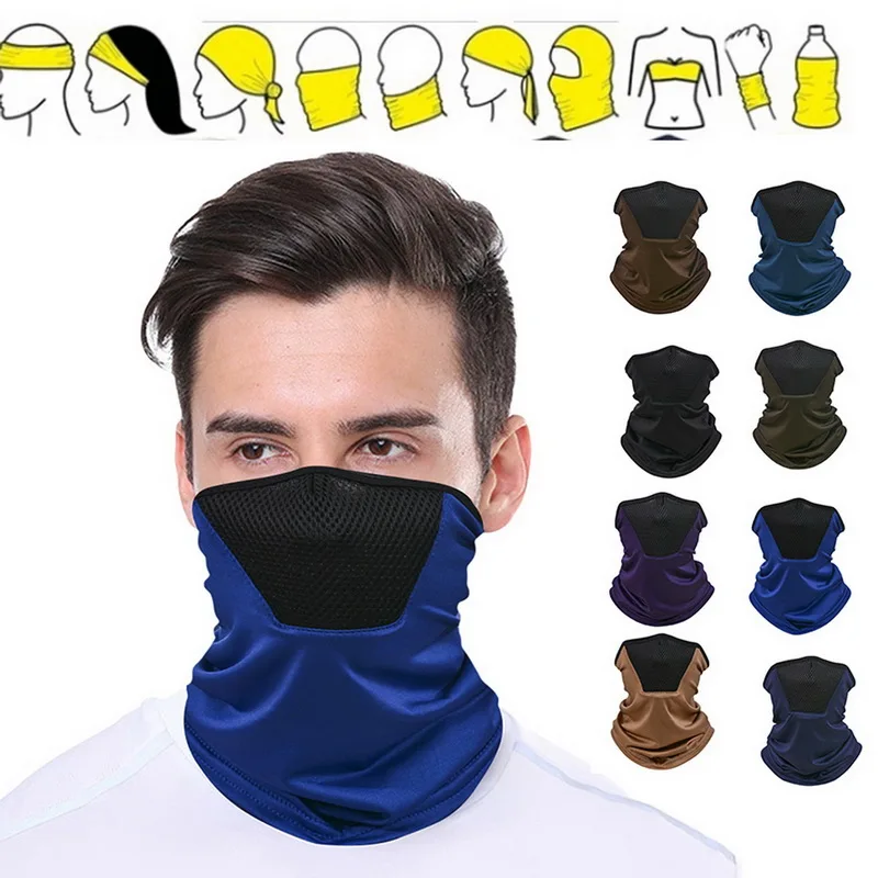 

Magic Headscarf Riding Sunscreen Dustproof Variety Scarf Seamless Men And Women Headscarf