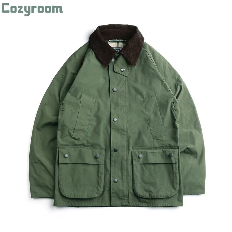 

British Style Cotton Casual Jacket BBR-0003. Asian Size，Read Description Before Order