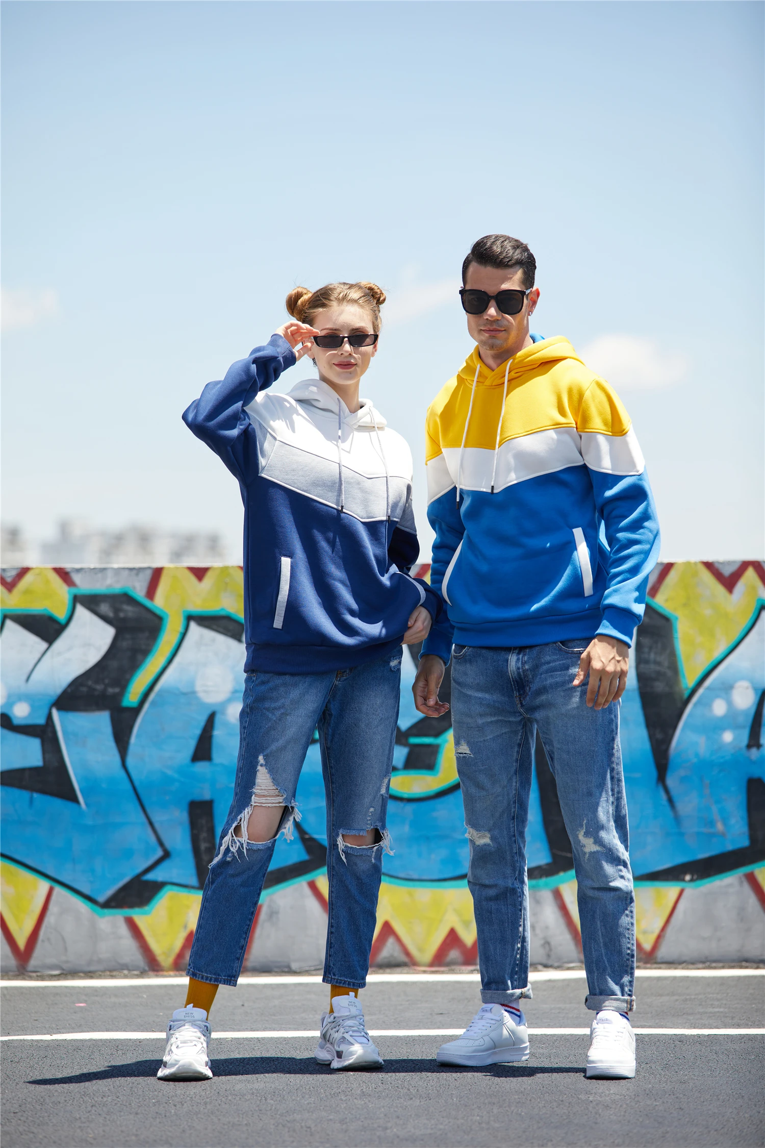 2021 осенние толстовки Мужской Зимний пуловер в стиле пэчворк свитшот с капюшоном