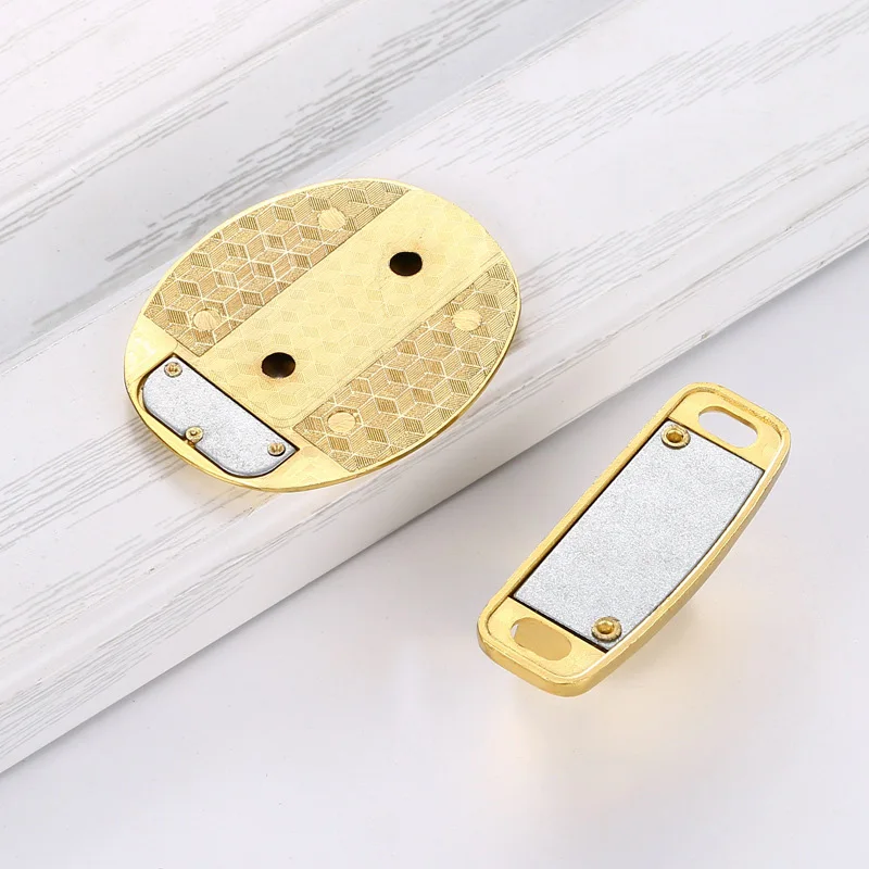 Магнитные дверные ограничители скрытые без отверстий держатели из цинкового