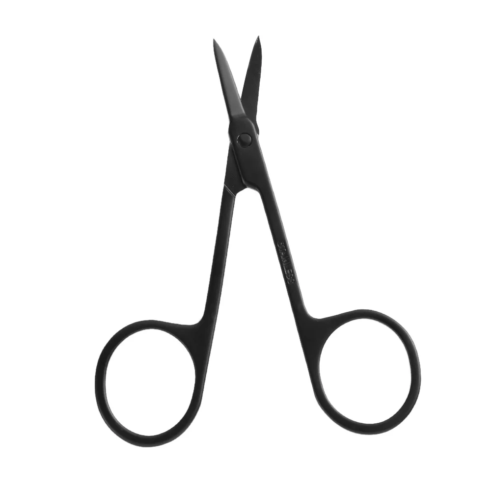 Ножницы для бровей из нержавеющей стали триммер и ресниц ножницы носа маникюрные