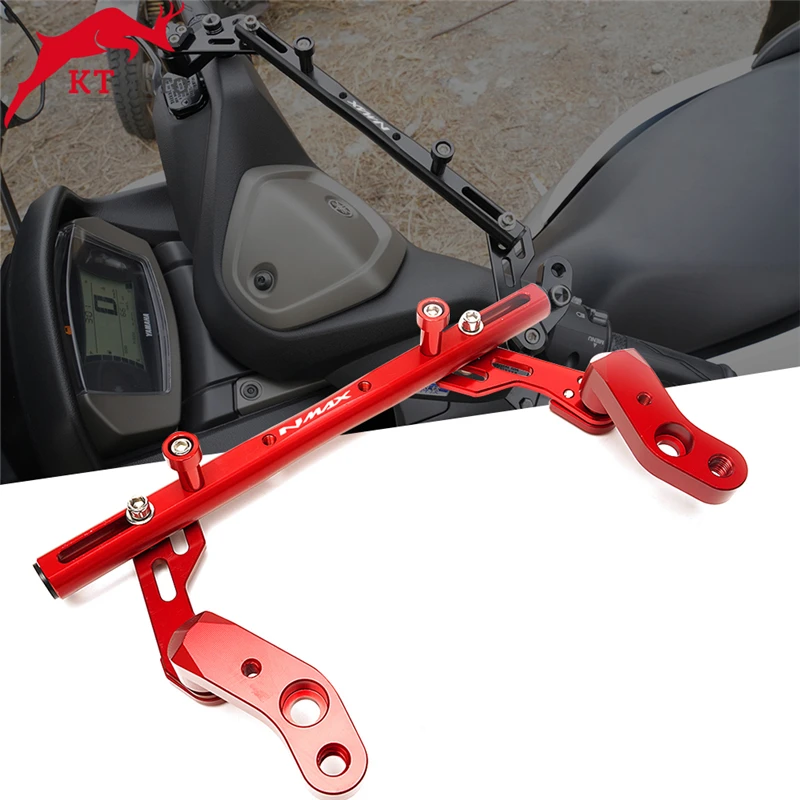 

For YAMAHA NMAX155 NMAX125 N-MAX 2017-2022 Motorcycle CNC Aluminum Cross Bar Balance Handlebar Damper Levers mobile phone stand