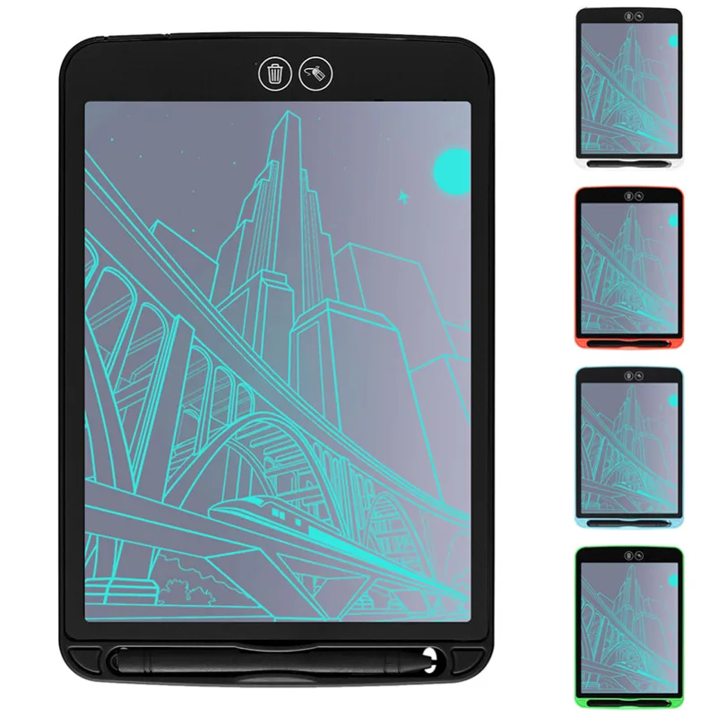 Умный ЖК планшет для цифрового письма с частичной стираемостью 10 дюймовый