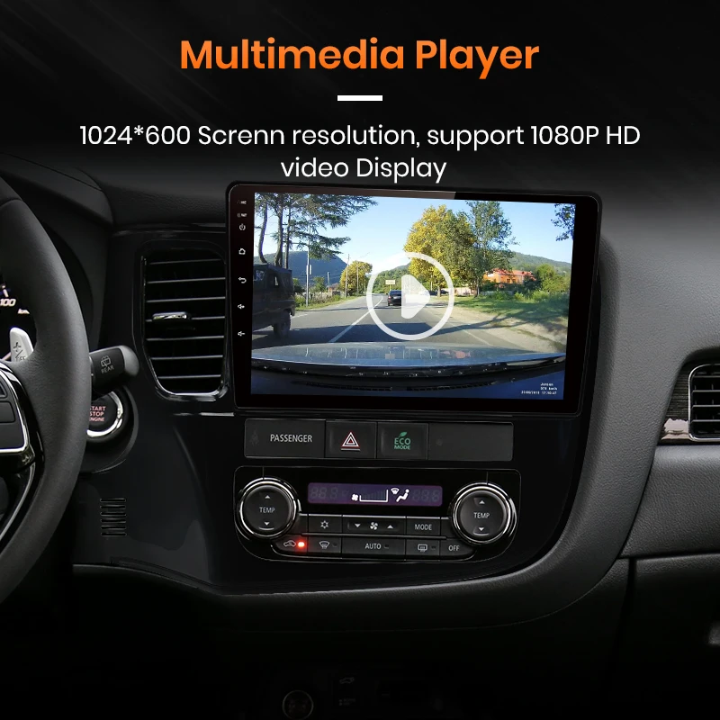 Автомагнитола AWESAFE PX9 для Mitsubishi Outlander мультимедийный видеоплеер на Android 2012 2 Гб ОЗУ