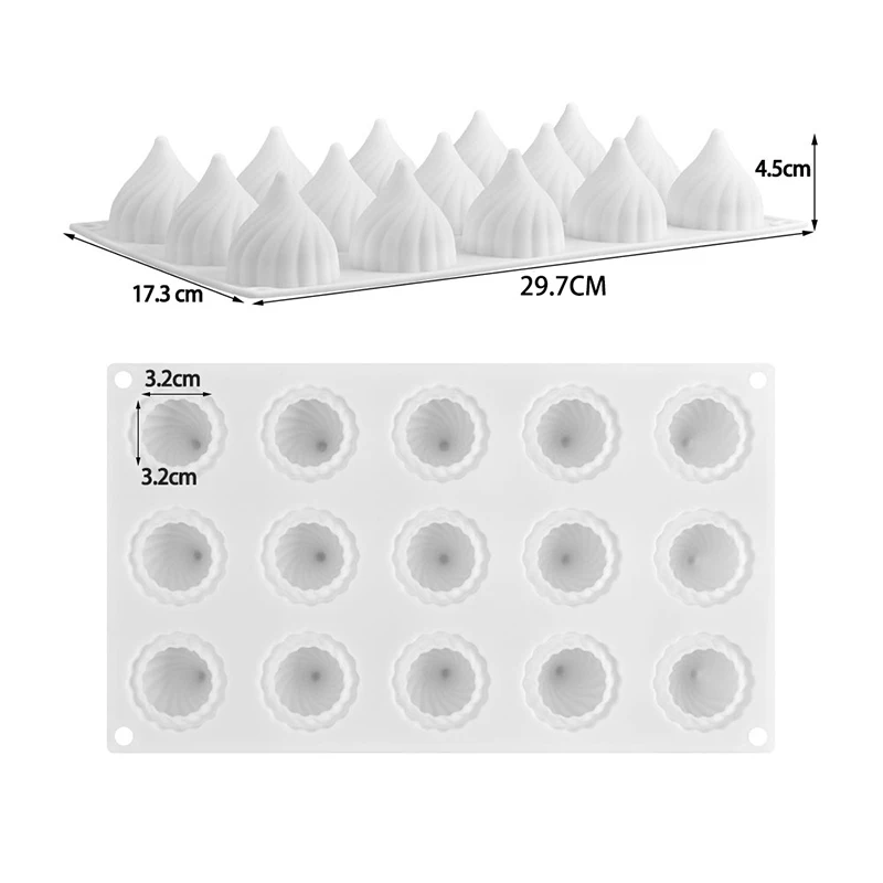 Силиконовая 3D форма в виде русской сказки для торта искусство шоколада трюфель