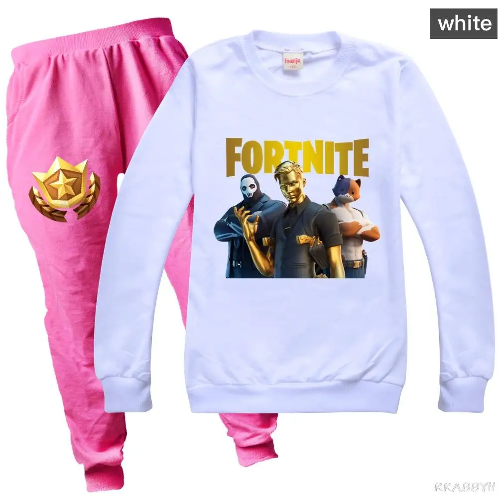 Демисезонные комплекты одежды для маленьких мальчиков Fortnites костюм детская