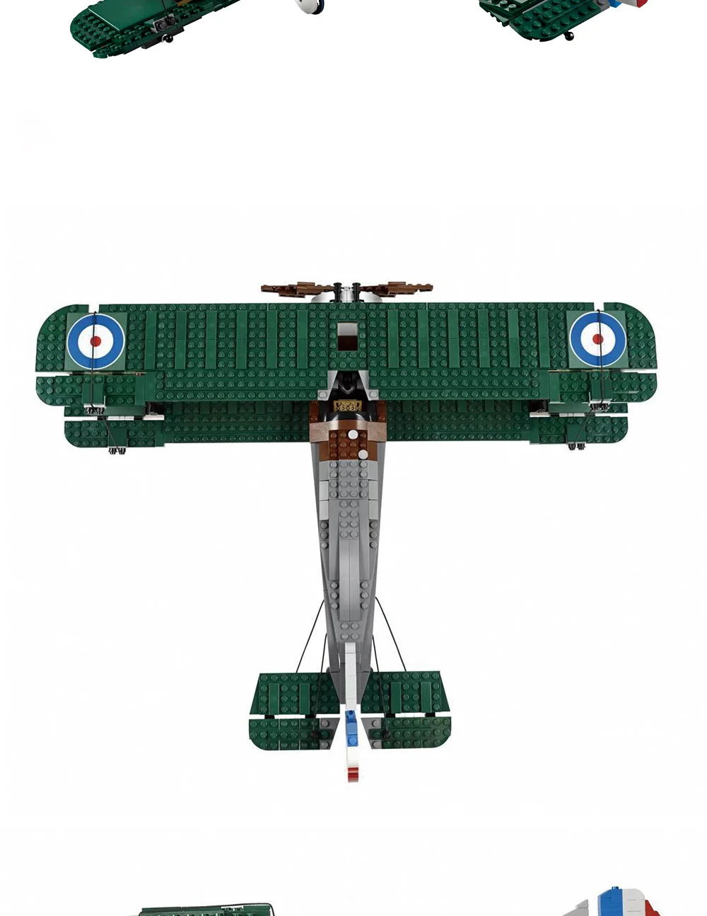 BuildMOC для 10226 эксклюзивный Sopwith верблюжья Коллекция серии конструктор Конструкторы Кирпичи подарок на день рождения S003