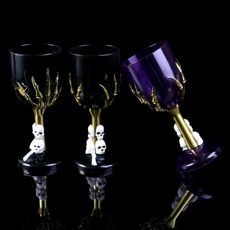 Творческий Хэллоуин Череп Коготь Кубок вина чашки для вечерние бар нарядное