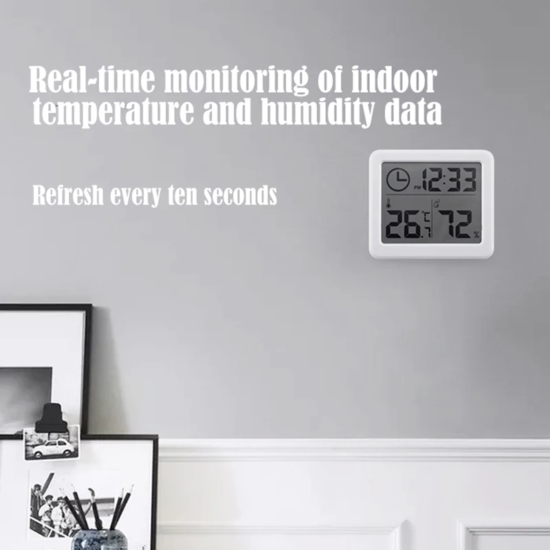 Термометр-Гигрометр многофункциональный автоматический электронный прибор для