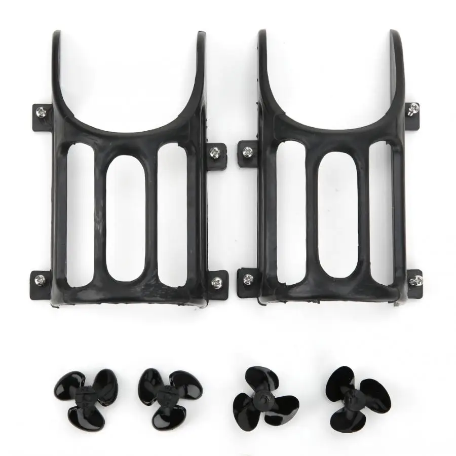 4 шт. RC пропеллеры для лодок с фильтром водной травы сменный комплект аксессуаров