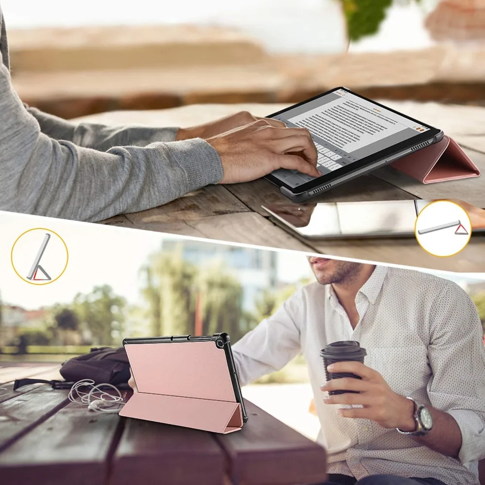 EasyAcc чехол для планшета Samsung Galaxy Tab S5e 10 5 дюймов 2019 SM T720 T725 принципиально ПУ кожа