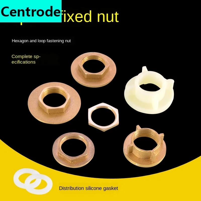 Одиночный кран для холодной воды раковины фиксирующая гайка 1/2 дюйма медный