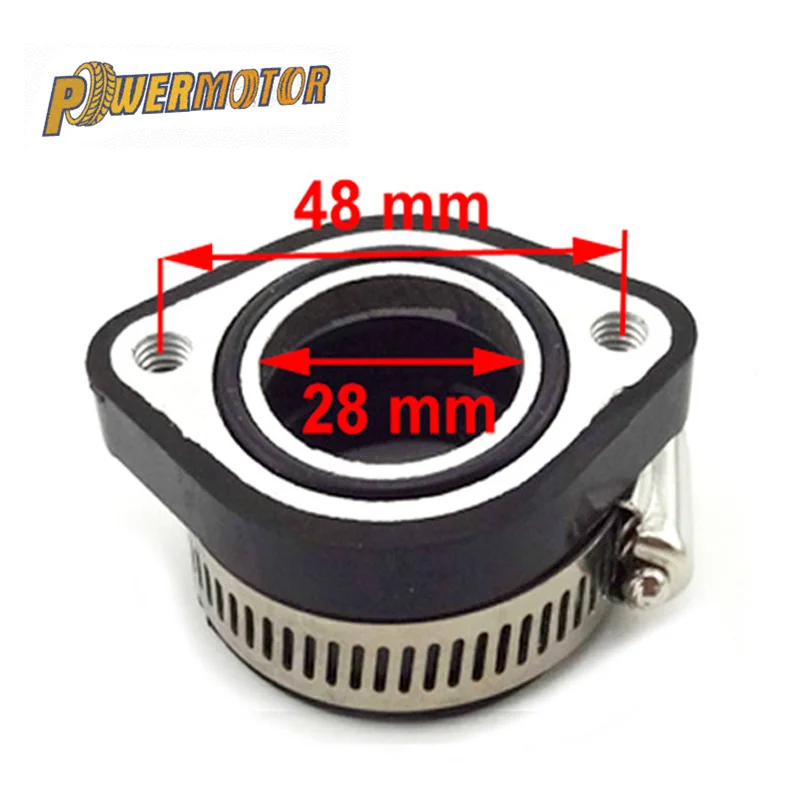 Адаптер карбюратора мотоцикла впускной карбюратор Mainfold Boot Rubber Pipe Bike MIKUNI VM24 OKO KOSO