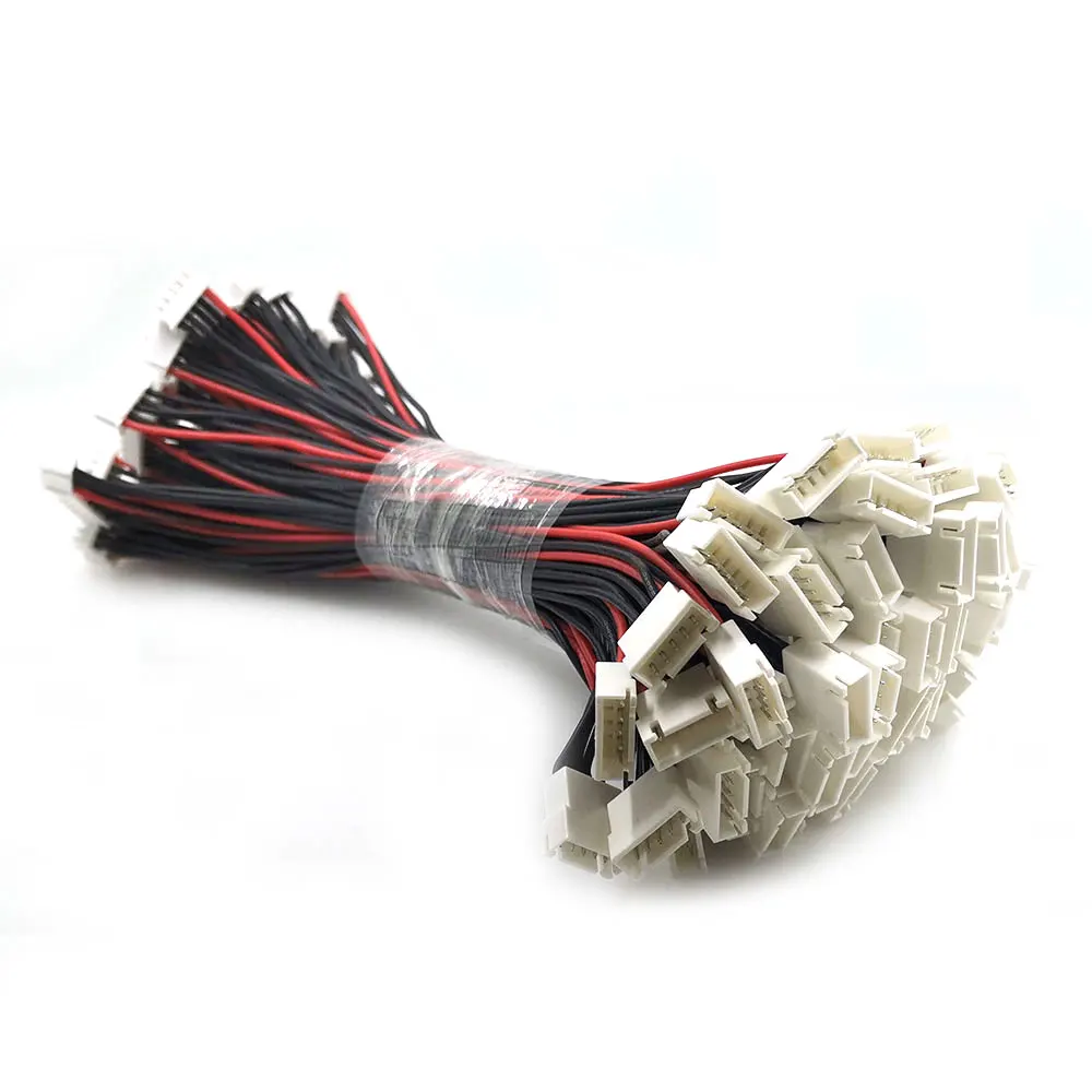 5 шт лот jst xh 2s 3s 4s 6s 20 см 22awg мягкий силико