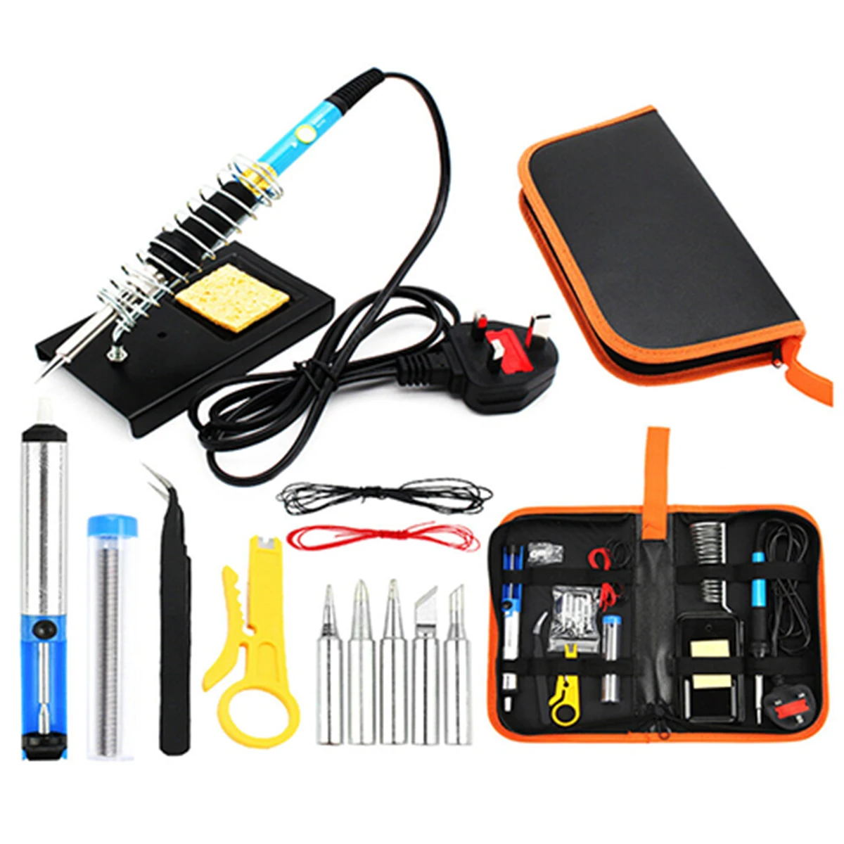 Набор для пайки электронный паяльник с регулируемой температурой 60
