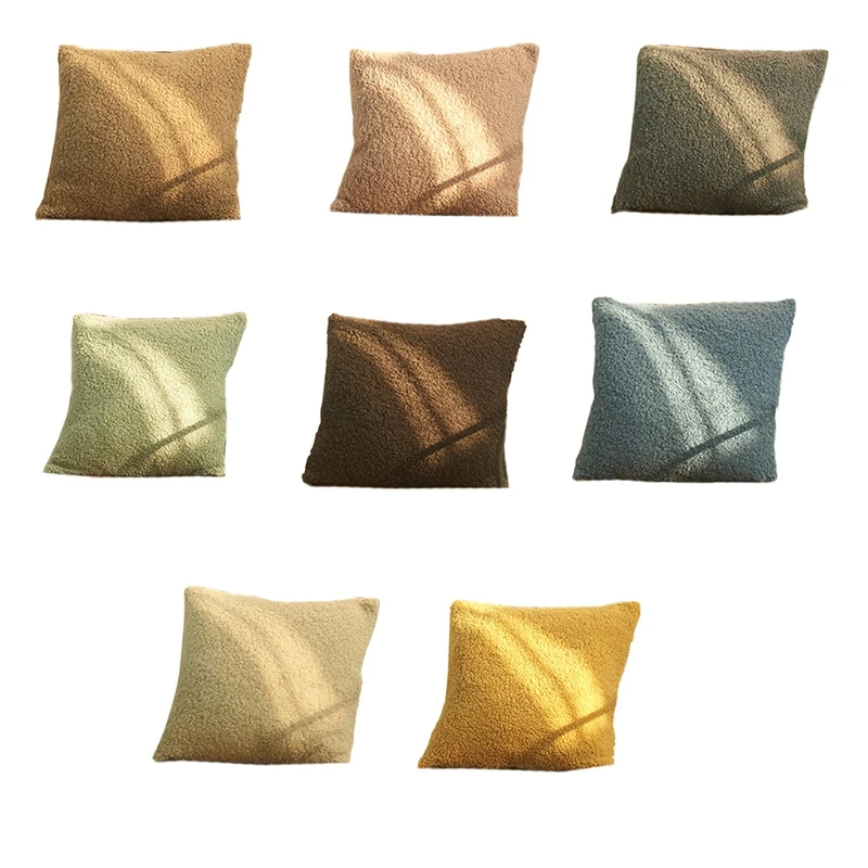 

Soft Cushion Cover Decorative Pillow Cases Throw Pillowcase Plush Home Decor