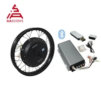 qs motor 19inch 273 spoke hub motor 4000w v3 90 110kph with svmc72200 sabvoton controller for electric bicycle