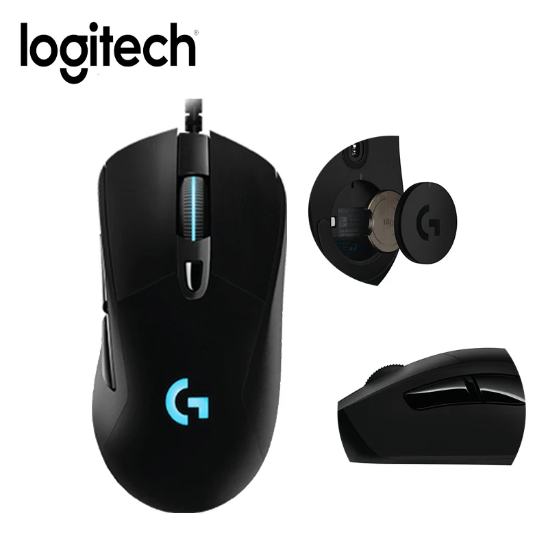 Игровая мышь Logitech G403 Проводная игровая RGB для геймеров поддержка настольного