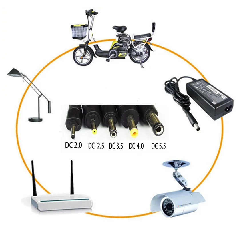 10 шт./лот USB-порт до 2 5*0 7 мм 3 5*1 35 4 0*1 5 5*2 1 В постоянного тока кабель питания с