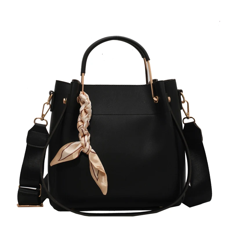 

High Quality Women Small Pu Leather Handbags Fashion Ladies Shoulder Bucket Bags Designer Female Tote Crossbody Bags For Women