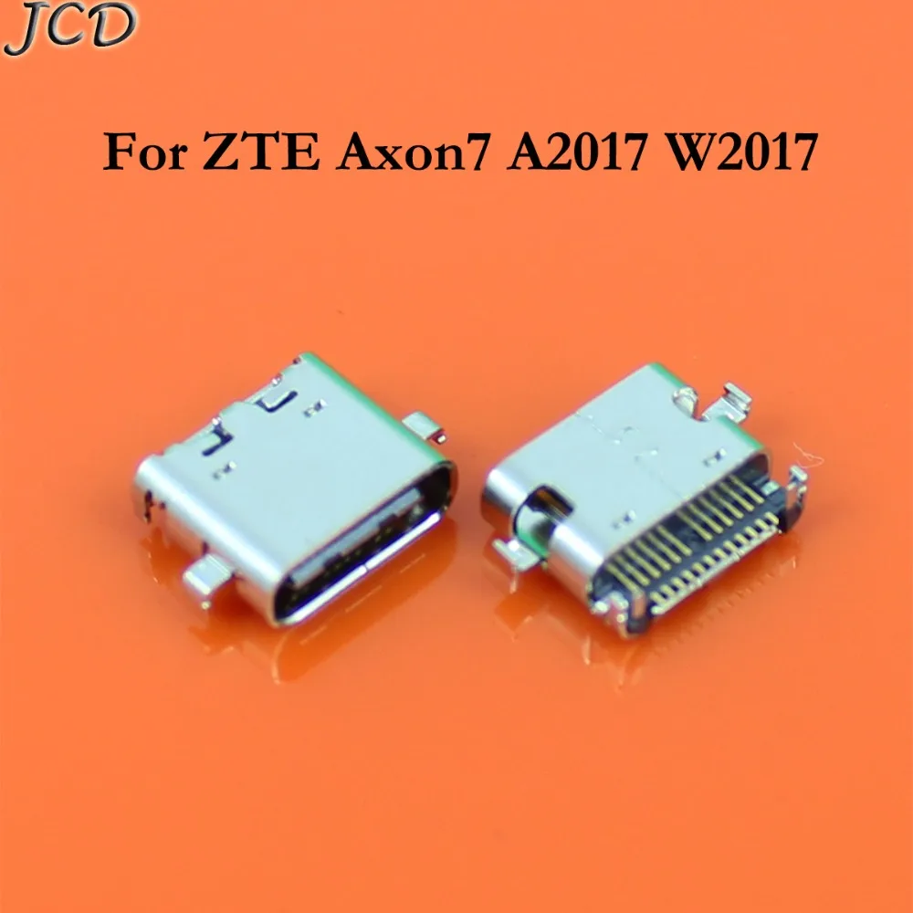 JCD Type c USB 12 Pin разъем для зарядки док станция ZTE Axon7 A2017 W2017 порт|Соединители| |