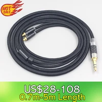 6 5mm xlr 4 4mm super soft headphone nylon ofc cable for akg n5005 n30 n40 mmcx sennheiser ie300 ie900 earphone ln007542