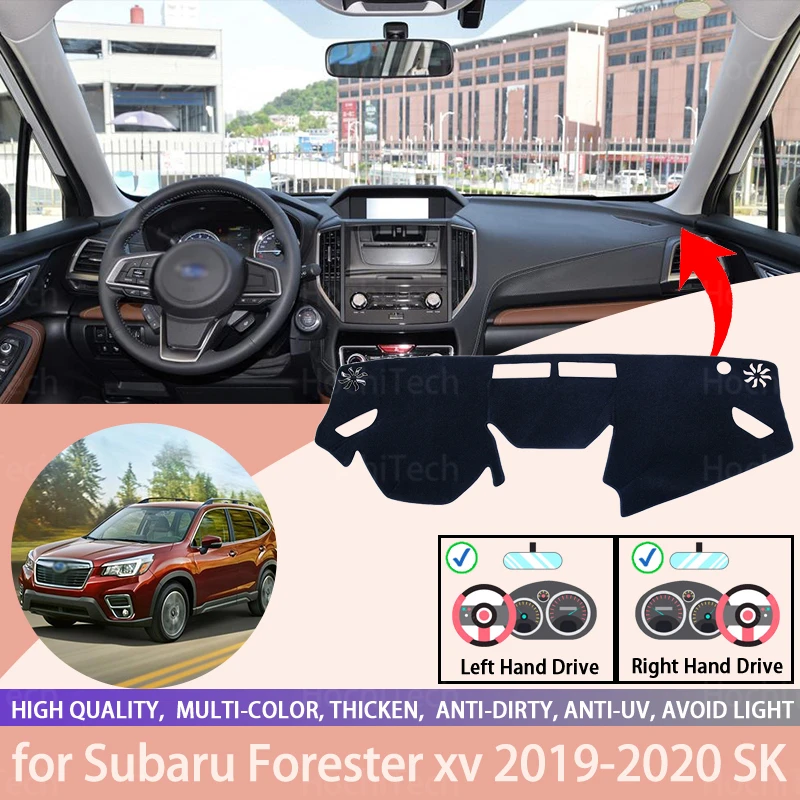 

For Subaru Forester Xv 2019-2020 SK Right and Left Hand Drive Car Dashboard Covers Mat Shade Cushion Pad Carpets Accessories