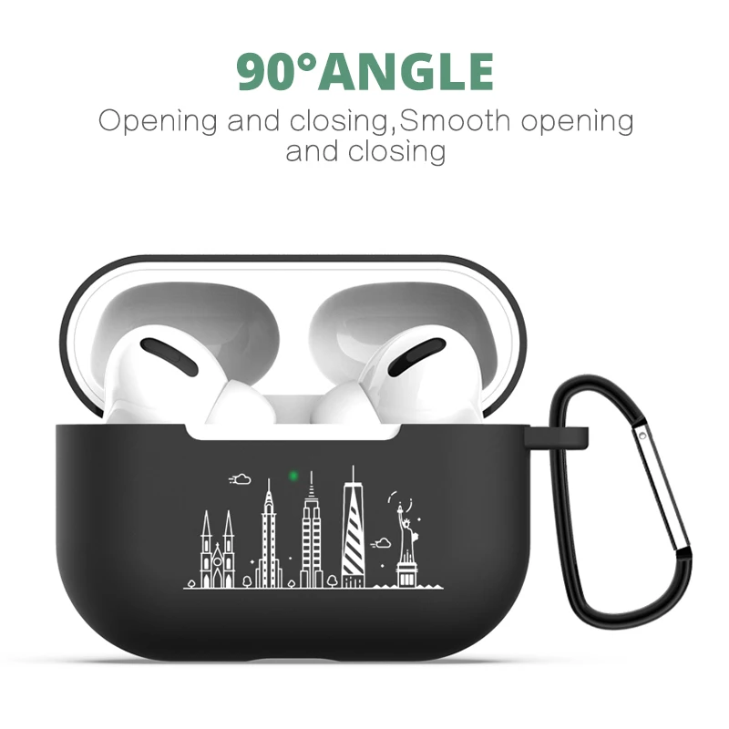 Силиконовый чехол для гарнитуры Airpods Pro Apple Bluetooth креативный | Электроника