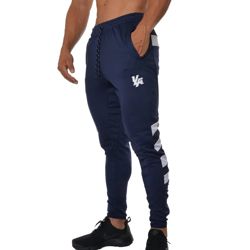 Мужские спортивные штаны для бега фитнеса повседневные облегающие спортивная