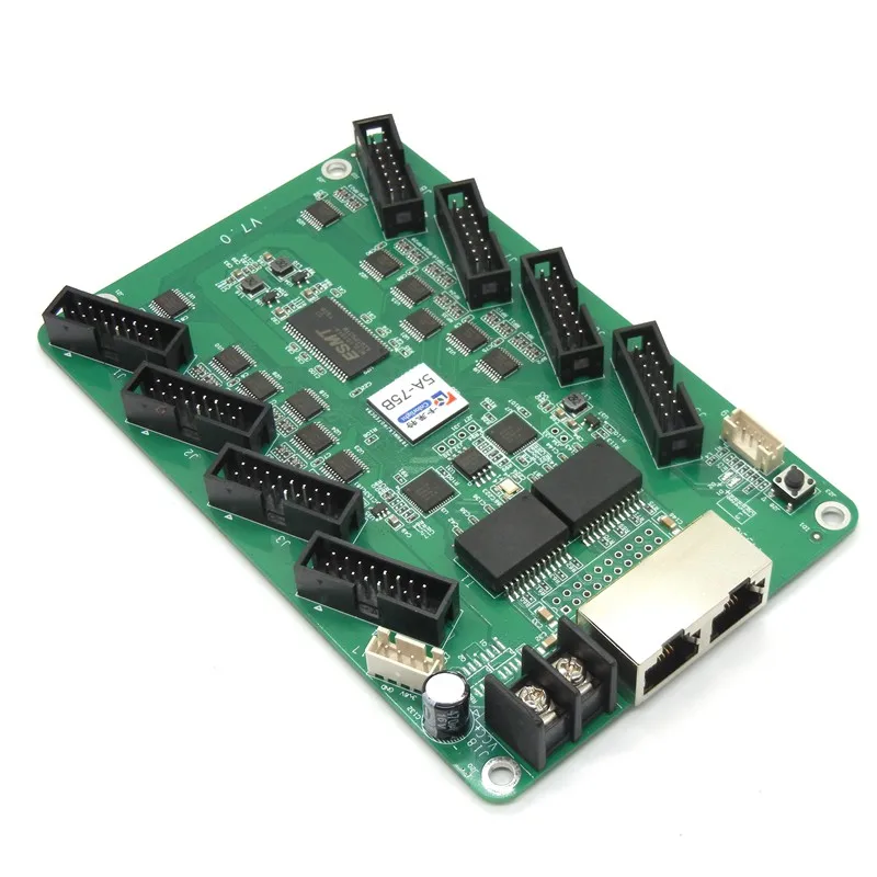 Полноцветная карта приема 5A 75 RGB светодиодный контроль HUB75 в комплект входит