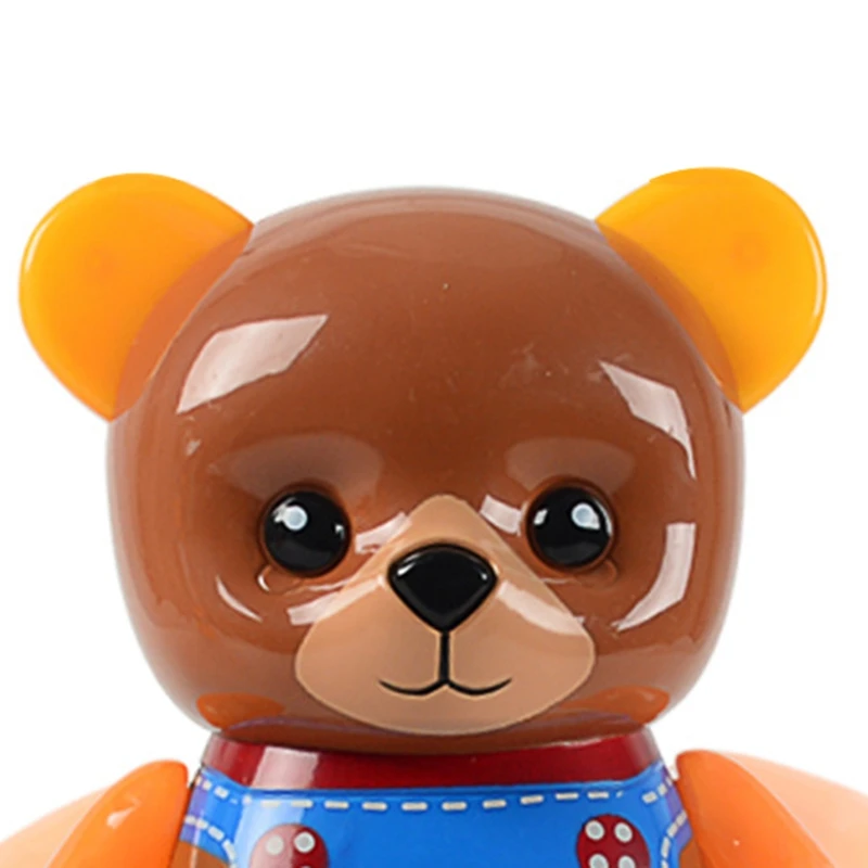 

1PCS Music Dancing Little Bear Cartoon Electric Robot Children Educational Children Toys