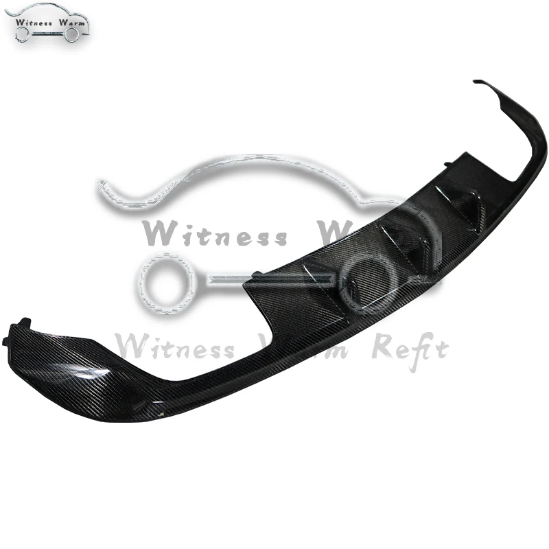 Автомобильный задний диффузор из углеродного волокна спойлер для Mercedes Benz W207 C207