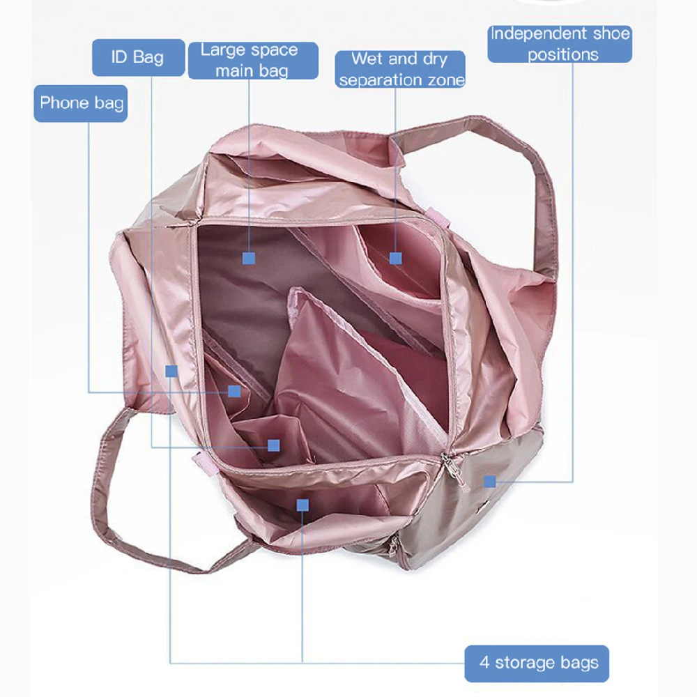 Уличная спортивная сумка для фитнеса 20 35 л Портативная Hanbag мужчин и женщин