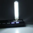 USB СВЕТОДИОДНЫЙ светильник для книг Портативный Гибкий 8 светодиодный USB настольная лампа для чтения освещение ночные светильники для портативного компьютера ноутбука