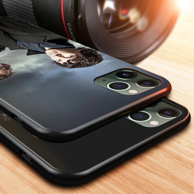 

Black Cover Private detective Show for Apple iPhone 12 Mini 11 XS Pro Max X XR 8 7 6 6S Plus SE 2020 5 5S Phone Case