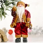 Рождественская Кукла Дед Мороз, 4 типа, дровосек, Подарочная лампа шеф-повара, рождественские подарки, аксессуары, украшения, коллекция, праздничные украшения