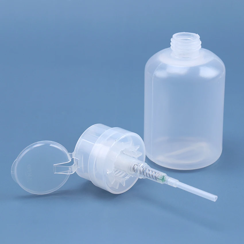 1 шт. 200 мл жидкость для удаления лака спиртовая очищающая бутылочки с крышкой