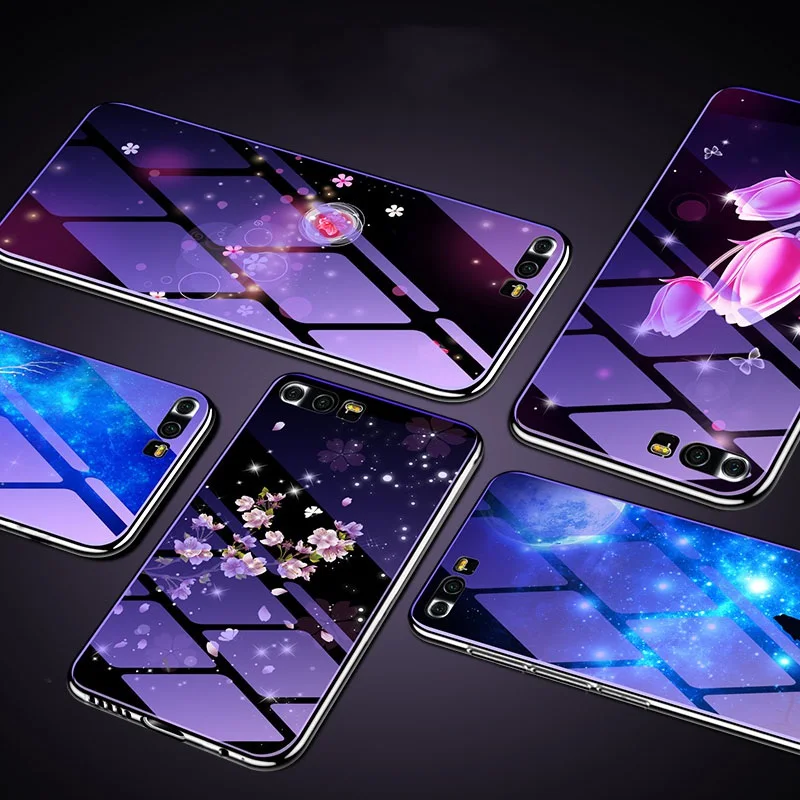 Покрытие для Vivo V15 X27 V11 Pro IQ00 Y17 Y3 V11i чехол-бампер из закаленного стекла | Мобильные