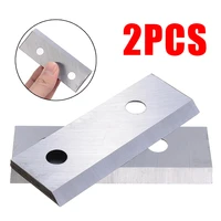 2pcsset garden shredder chipper blade cutters set for woodworking blades replacment parts saw blades knives