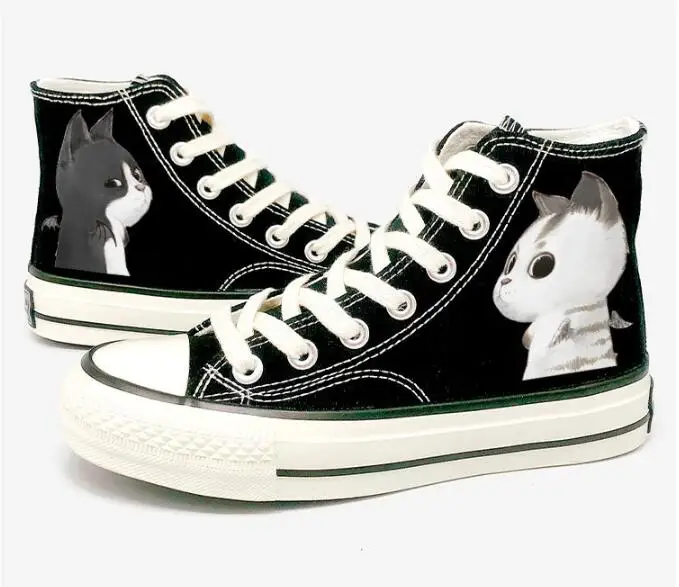 Кроссовки женские холщовые высокие дышащие на платформе повседневная обувь с