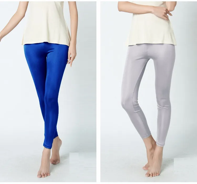Чистый шелк, женские брюки-карандаш, женские повседневные Капри, Pantalon Femme Pantalones, женские брюки ярких цветов