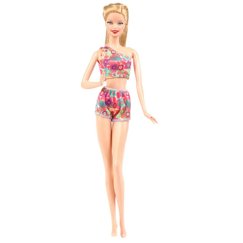 

Summer Swimwear Bikini Outfits Set for 11inches Barbie BJD CD FR SD Kurhn Doll Clothes Dollhouse Role Play Accessories