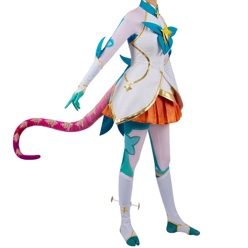 

Распродажа! Костюм для косплевечерние LOL Start Guardian cos Neeko H