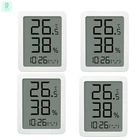 Термометр-Гигрометр Youpin Miaomiaoce, ЖК-экран с электронными чернилами, большой цифровой дисплей, датчик температуры и влажности для умного дома