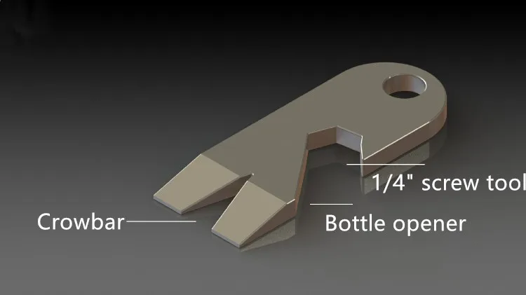 Мини штопор для бутылок из титанового сплава инструменты повседневного