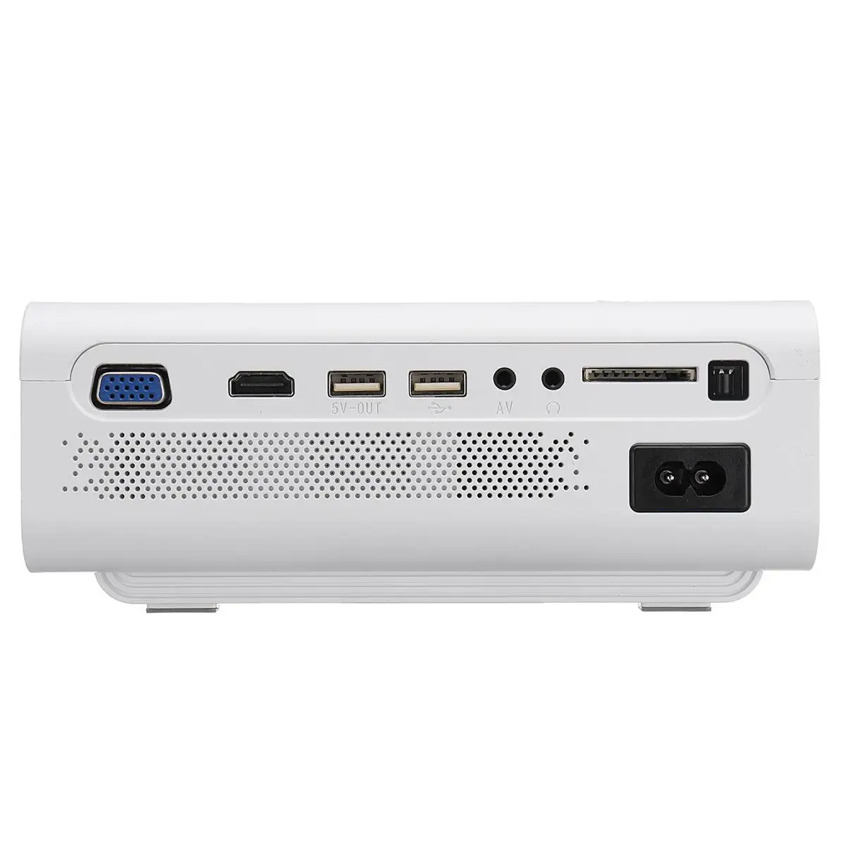 

AMYGOJJ YG520 Snyc Display Smartphone Projector Mini LCD LED 1080P HDMI USB AV SD Home Theater