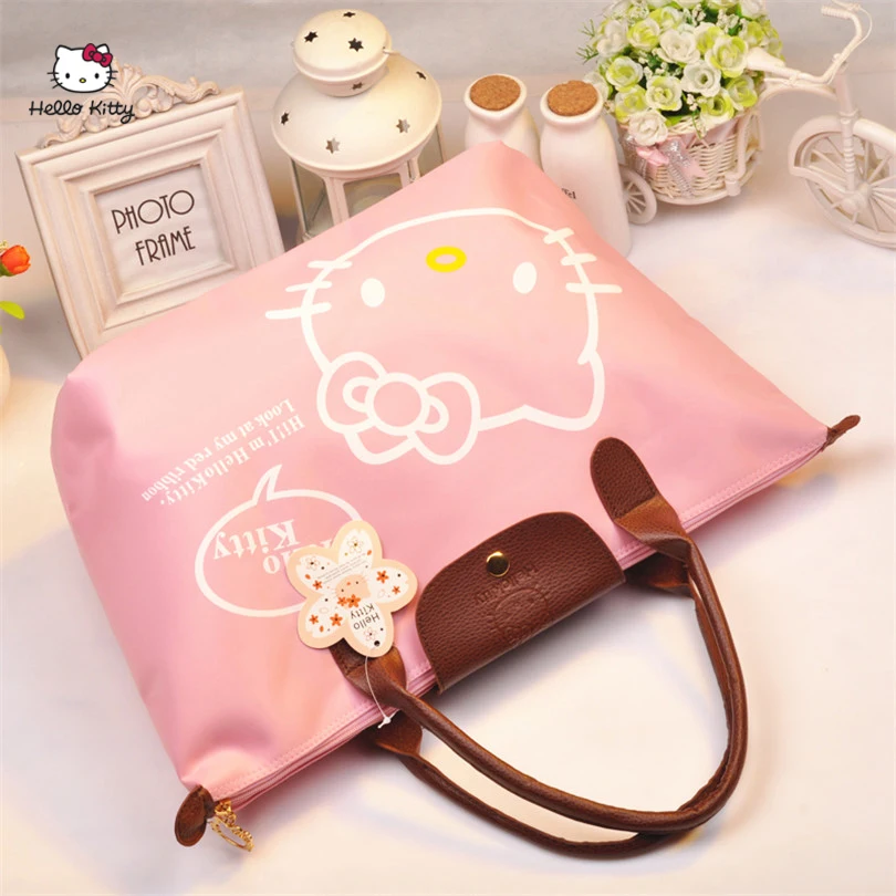 2019 новый HELLO KITTY мода портативная женская сумка милый мультфильм большой емкости