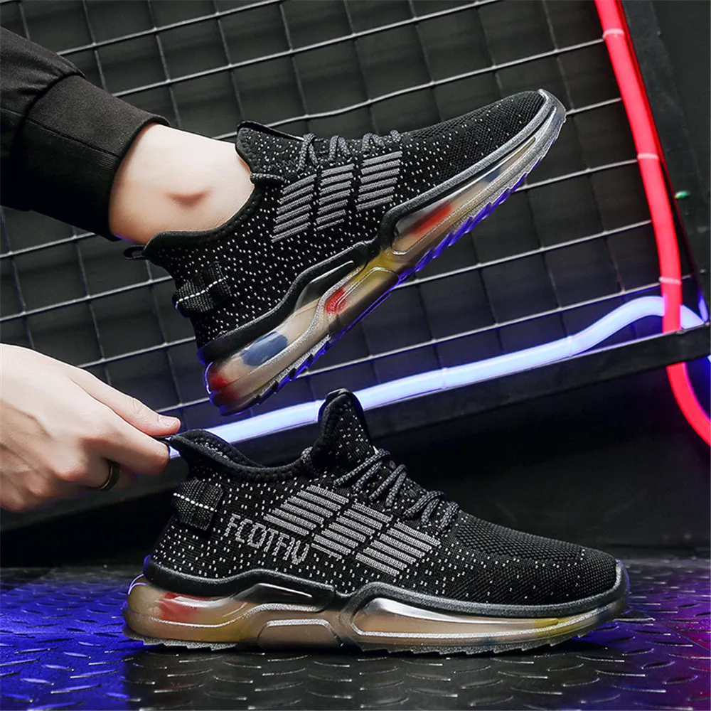 

Hot Sale Men Tennis Shoes Lace Up Air Mesh Breathable Top Quality Comfortable Gym Seakers Outdoor Sport Shoes Zapatillas Hombre
